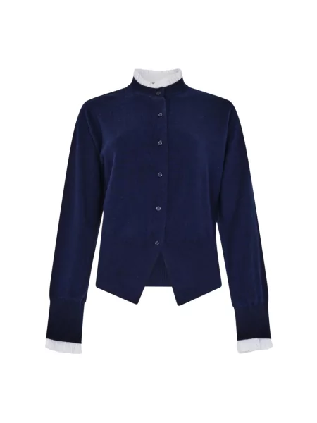 Sweter Silvian Heach wełniany niebieski