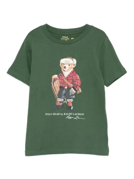 Dětské polotričko Polo Ralph Lauren zelené