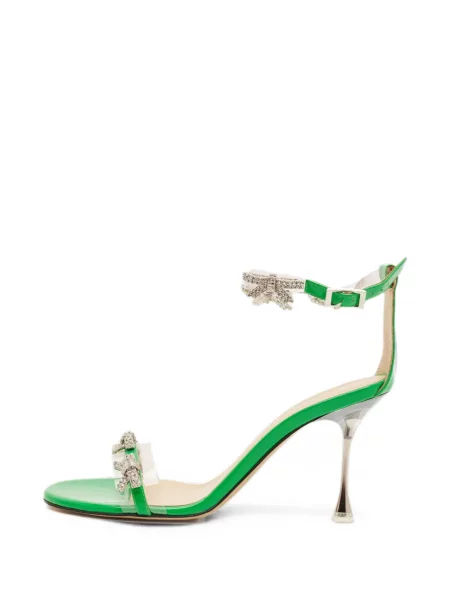 Sandale Mach & Mach cu funde verde