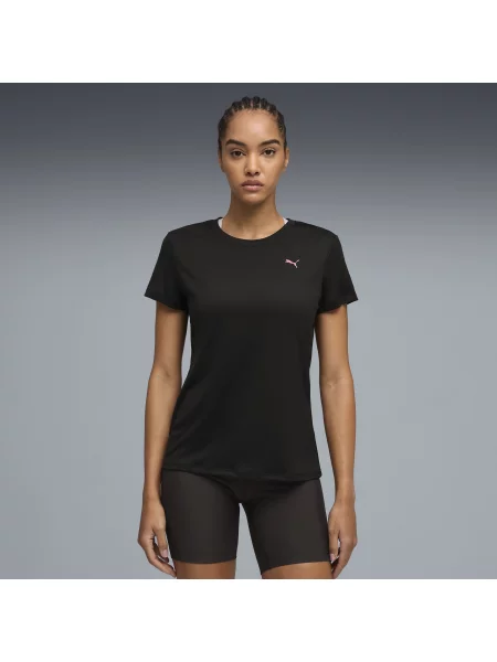 PUMA koszulka Run Club z grafiką Odzież S czarny