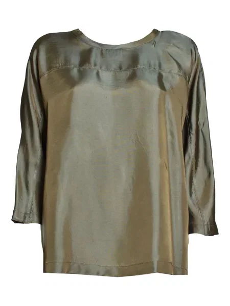 Bluză Aspesi din satin verde