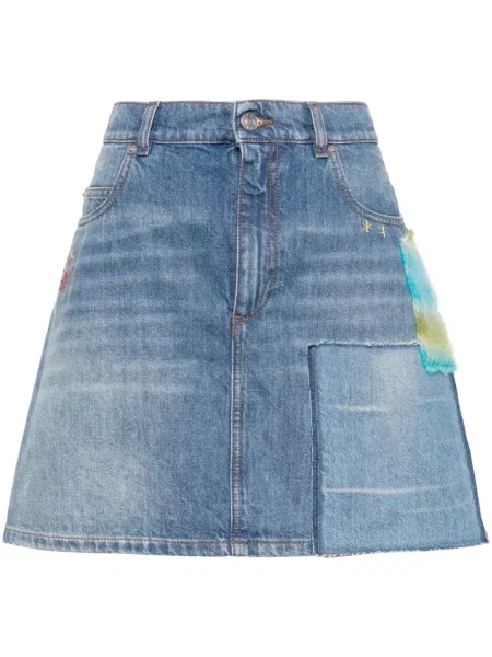Spódnica jeansowa Marni niebieska