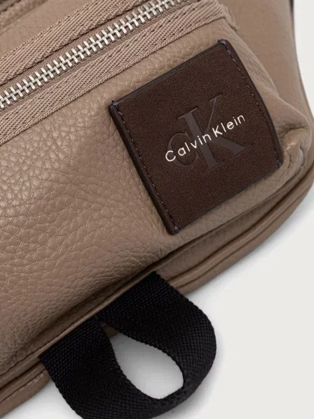 Calvin Klein férfi műbőr övtáska bézs