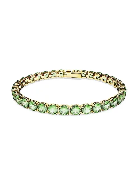 Гривна Swarovski MATRIX дамска зелено