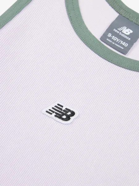 Podkoszulka dziecięca New Balance fioletowa