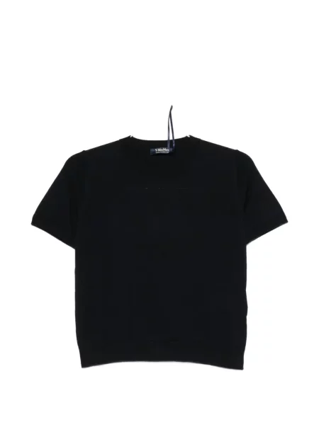 Pulover Max Mara de mătase albastru
