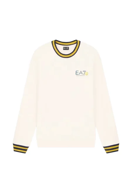 Pulover Ea7 Emporio Armani cu dungi cu imagine
