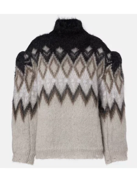 Sweter Acne Studios wełniany szary