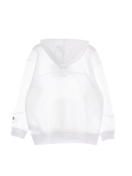 Bluza z kapturem Nike polarowa z kapturem biała