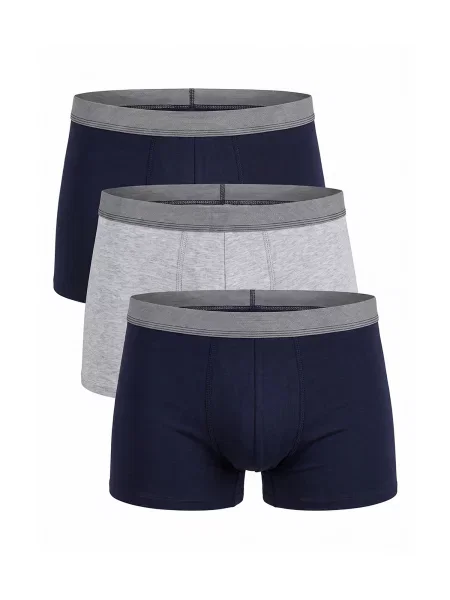 Trendyol Boxeri bleumarin amestecat gri