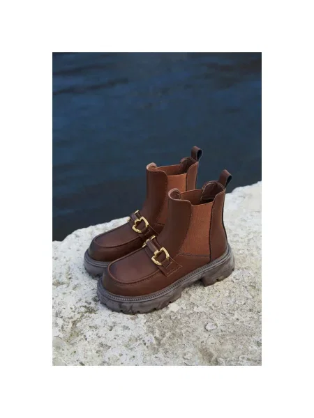 Ботинки челси Estro коричневые