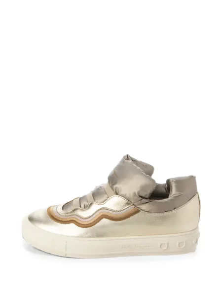 Sneakerși Ferragamo cu platformă