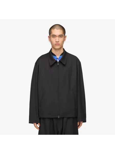 Jachetă Wool Tailored Blouson Black S negru