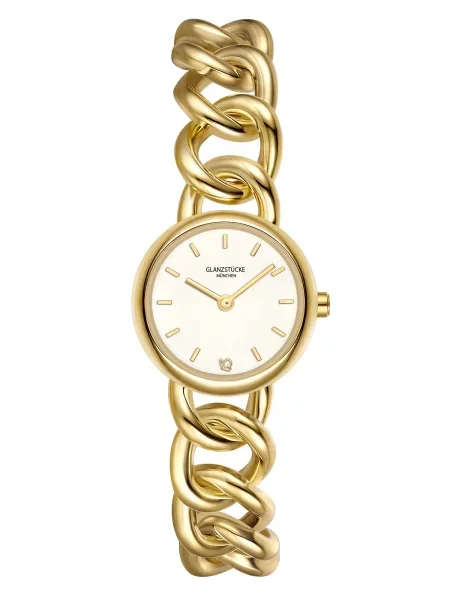 Glanzstücke München Ceas analogic auriu galben