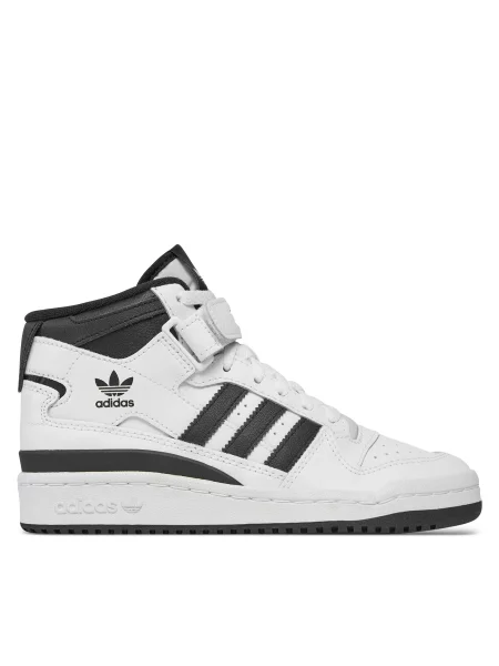Adidas Сникърси Forum Mid J бял