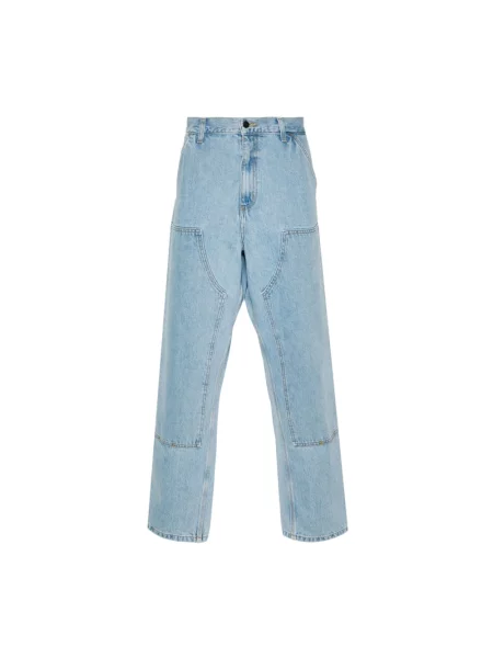 Carhartt WIP jeansy Double Knee Pant niebieskie