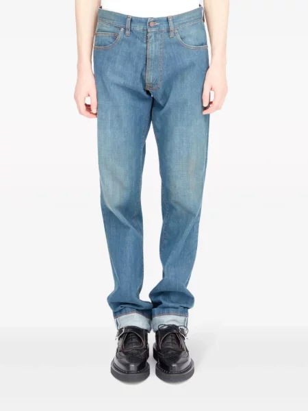 Džinsai Maison Margiela mėlyna