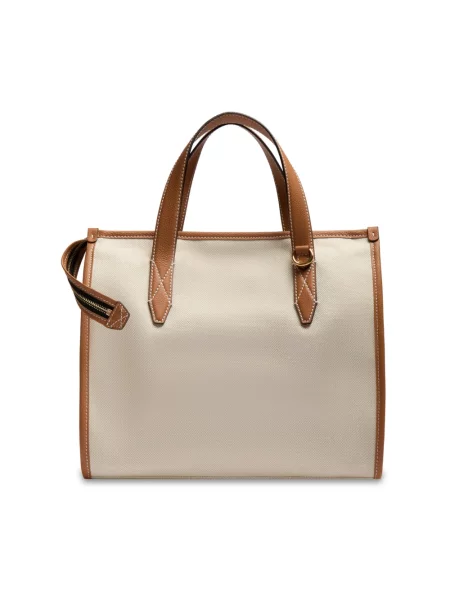 Shopperka Lancel beżowa