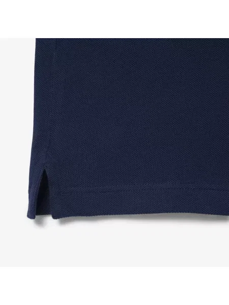Lacoste Koszulka Polo Slim Fit Z Piki granatowa