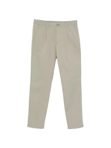 Pantaloni Herno plisate verde