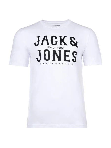 JACK & JONES Póló fekete fehér