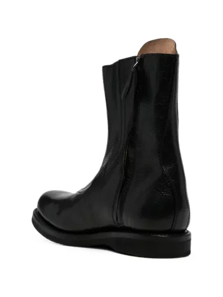 Botine Our Legacy din piele negru