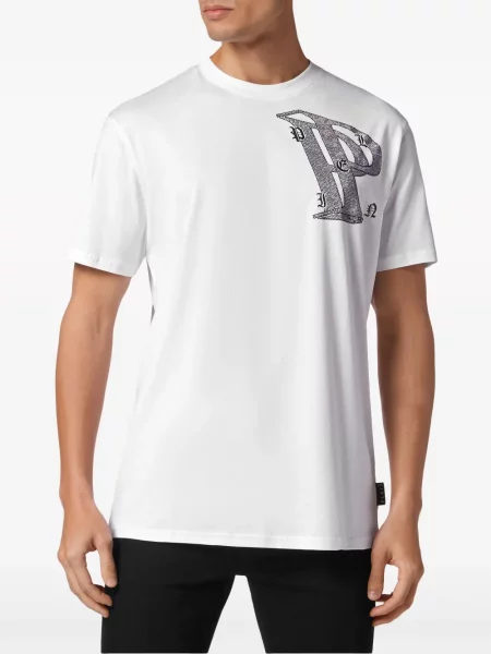 Tričko Philipp Plein biela