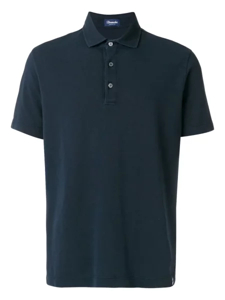 Tricou polo Drumohr albastru