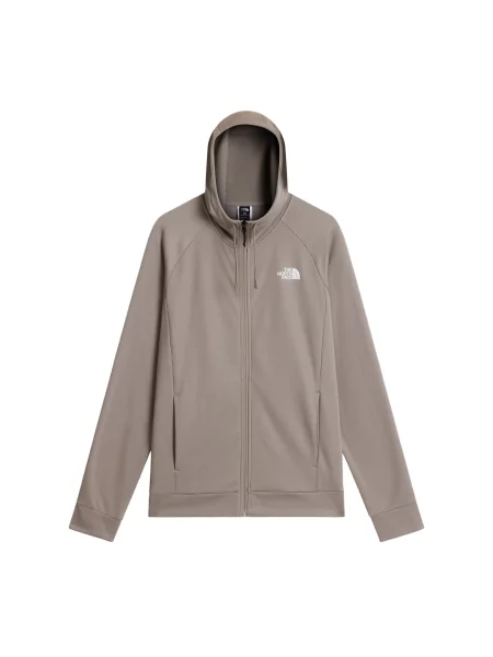 Bunda The North Face s kapucí bílá