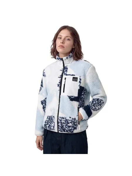 Kurtka z polaru sherpa Siroko Boreas-W Blue niebieska