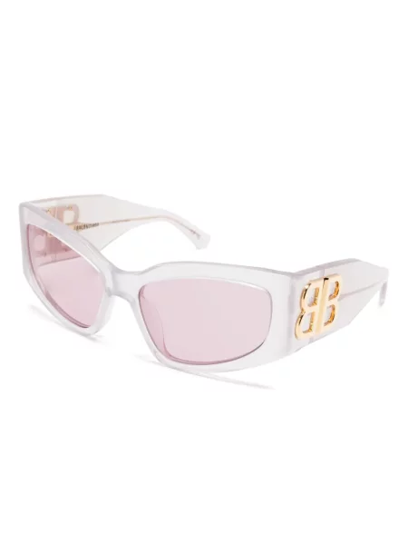 Ochelari de soare Balenciaga Eyewear alb