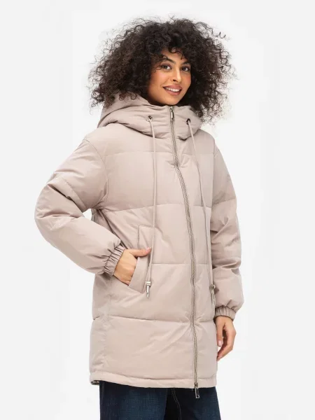 Зимова куртка VIVA WEAR молочний