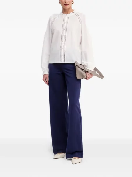 Cu centură pantaloni Silvian Heach albastru
