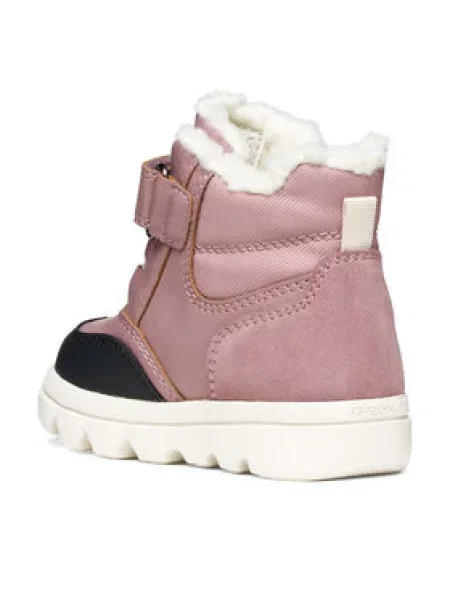 Geox Snehule B Willaboom Girl B Abx S ružová