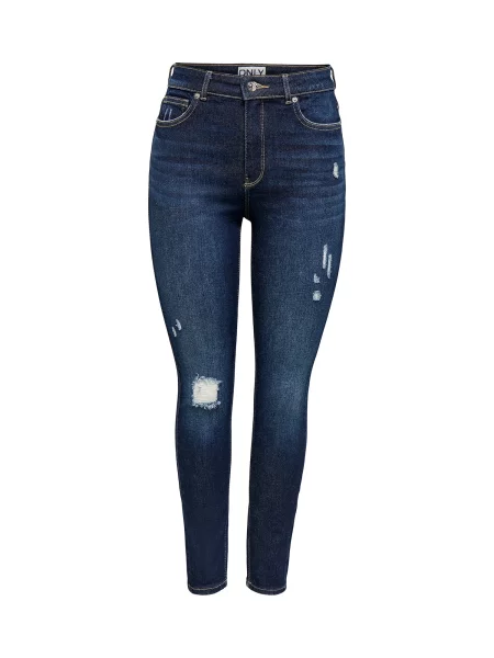 ONLY Jeans închis albastru