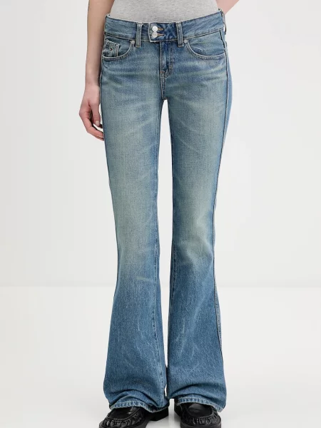 Tommy Jeans jeans high waist albastru