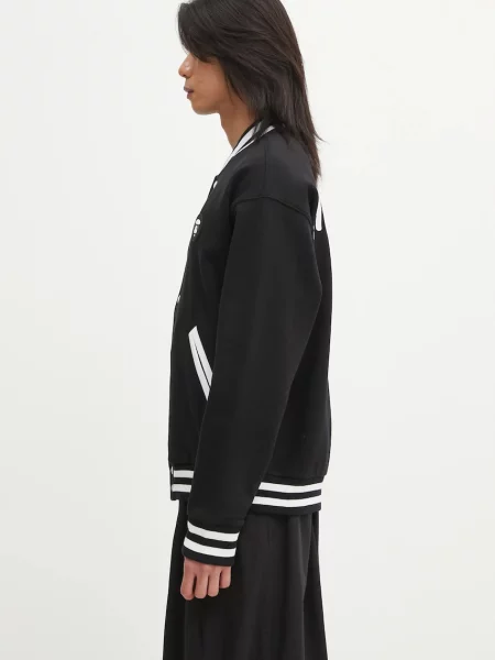 Μπλούζα AAPE Now Zip Up μαύρο