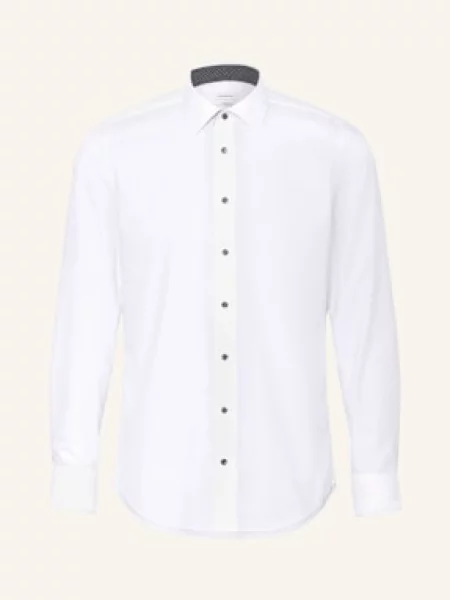 Seidensticker Koszula Slim Fit weiss biały