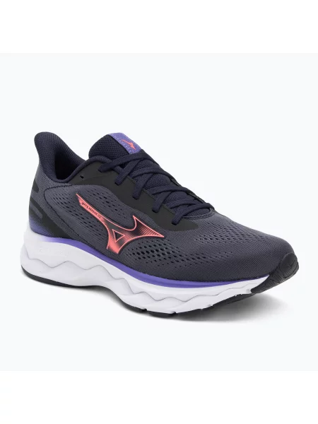 Дамски обувки за бягане Mizuno Wave Serene 2 baritone blue/striking coral/irisbloom черно