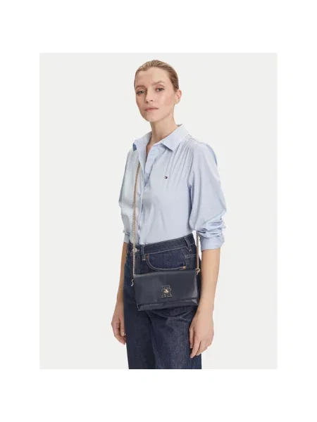 Torebka Tommy Hilfiger niebieska