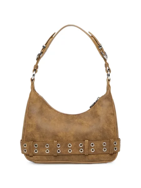Cu centură geantă shopper Desigual maro