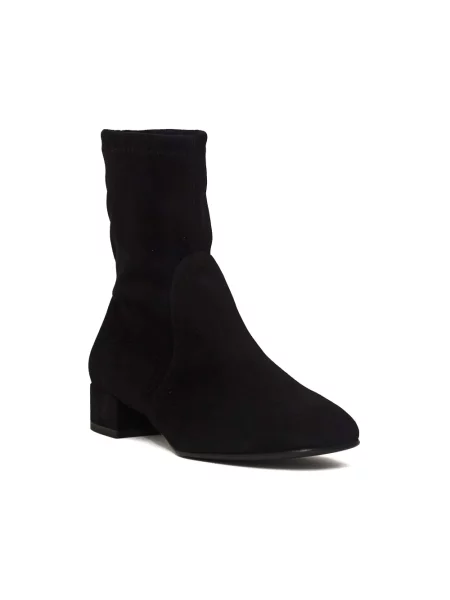 Botki Stuart Weitzman zamszowe czarne