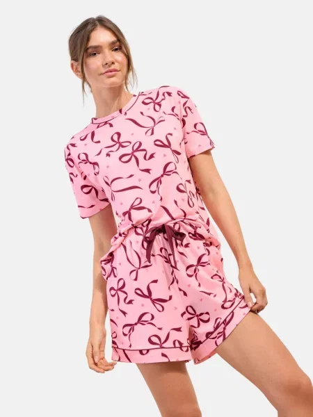 Friends Like These Pijama ciclam / deschis roz