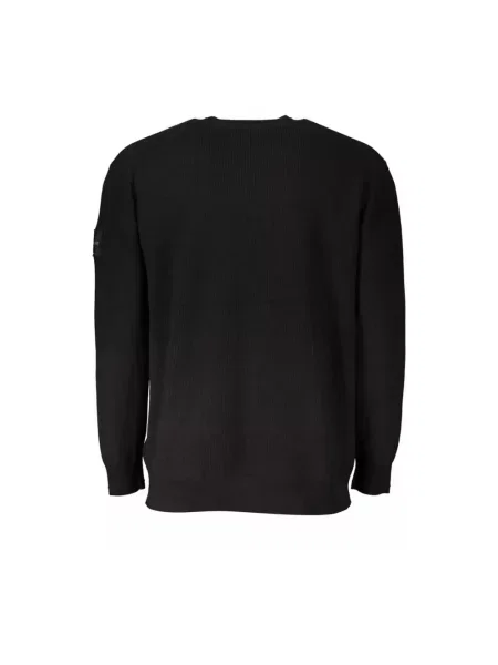 Sweter Calvin Klein z dżerseju czarny