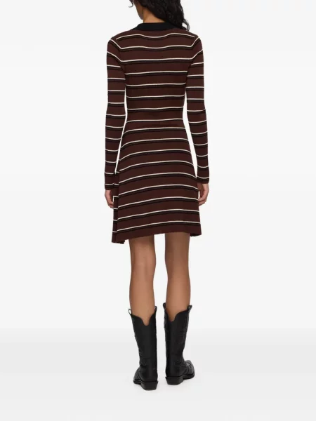 Rochie mini Ganni maro