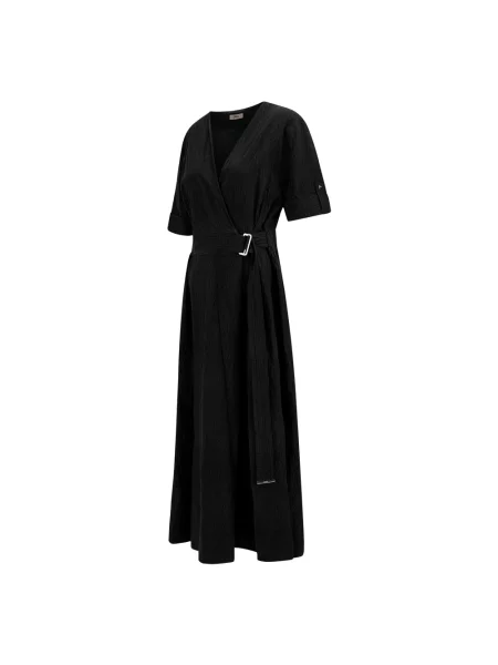 Sukienka maxi Herno czarna