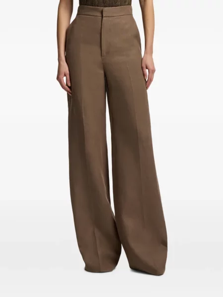 Palazzo kelnės Ralph Lauren Collection ruda