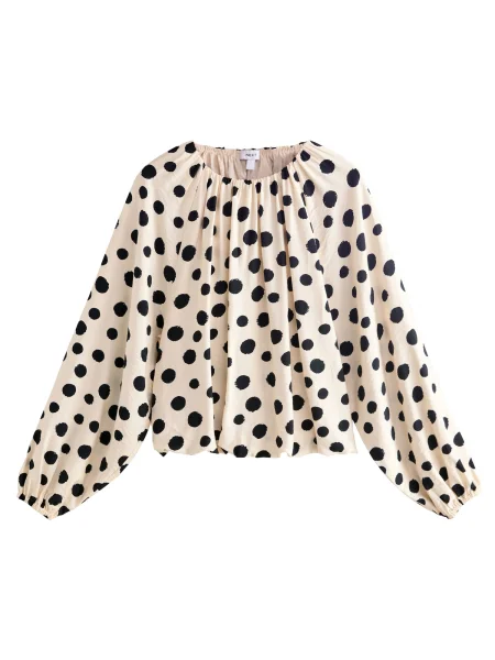 Next Bluza šampanjac crna