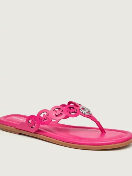 Șlapi Michael Kors din piele