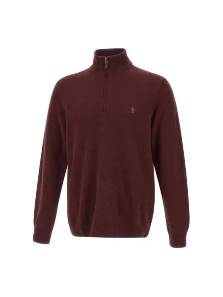 Polo Ralph Lauren Sweter Bordowy czerwona